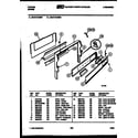 Tappan 30-2119-66-02 backguard diagram