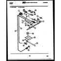 Tappan 30-2119-66-02 burner, manifold and gas control diagram