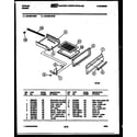Tappan 32-2639-00-02 broiler drawer parts diagram