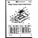 Tappan 76-4667-00-05 top door parts diagram