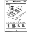 Tappan 30-3979-00-01 cooktop parts diagram