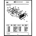 Tappan 30-3979-00-01 door parts diagram