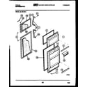 Tappan 95-1587-00-04 door parts diagram