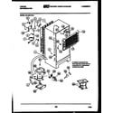 Tappan 95-1587-00-04 system and automatic defrost parts diagram