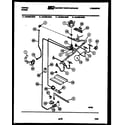 Tappan 30-2538-23-05 burner, manifold and gas control diagram