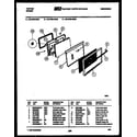 Tappan 30-2759-23-03 door parts diagram