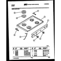 Tappan 30-3647-00-03 cooktop parts diagram