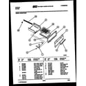 Tappan 30-3647-00-03 broiler drawer parts diagram