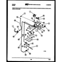 Tappan 30-7647-00-03 burner, manifold and gas control diagram