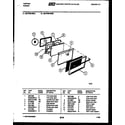 Tappan 30-2769-00-01 door parts diagram