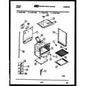 Tappan 72-3657-00-09 lower body parts diagram