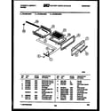 Tappan 30-6239-00-02 broiler drawer parts diagram