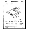 Tappan 32-0127-00-03 cooktop parts diagram