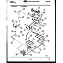 Tappan 30-6759-00-01 burner, manifold and gas control diagram