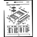 Tappan 76-8667-00-08 cooktop parts diagram