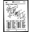 Tappan 76-8667-00-08 control panel diagram
