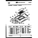 Tappan 76-8667-00-08 top door parts diagram