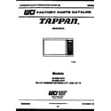 Tappan 56-9389-10-16 front cover diagram
