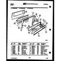 Tappan 30-2238-00-06 backguard diagram
