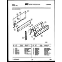 Tappan 36DPMDWEN2 backguard diagram