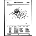 Tappan 36DPMDWEN2 broiler drawer parts diagram