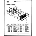 Tappan 30-3648-66-03 door parts diagram