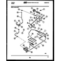 Tappan 30-3979-00-02 burner, manifold and gas control diagram