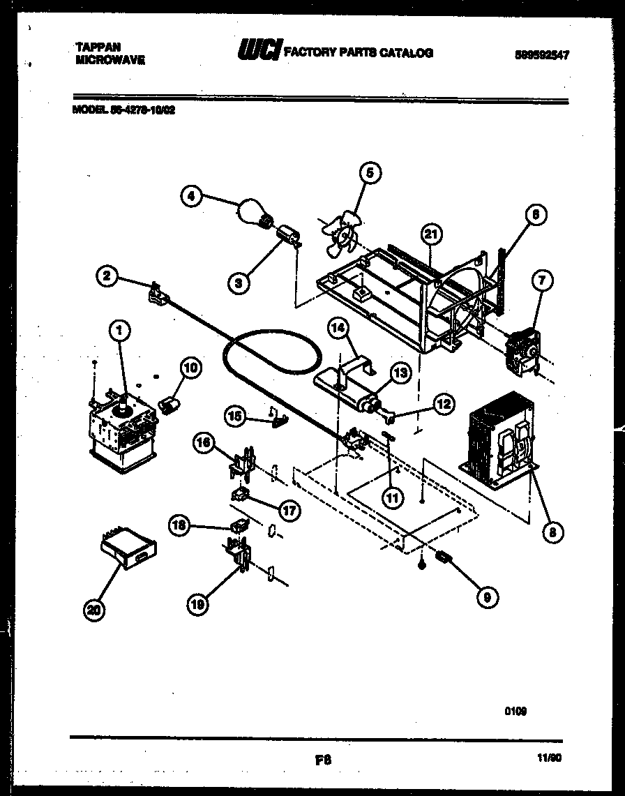 Tappan 56-4278-10-02 power control diagram