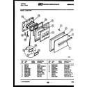 Tappan 11-2969-00-02 door parts diagram