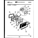 Tappan 31-4989-00-01 door parts diagram