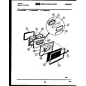 Tappan 31-3969-00-02 door parts diagram
