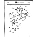 Tappan 30-2139-23-04 burner, manifold and gas control diagram