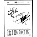 Tappan 32-1039-00-05 door parts diagram