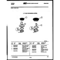 Tappan 30-3991-00-01 burner parts diagram
