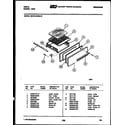 Tappan 30DPCDWGN1 broiler drawer parts diagram