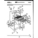 Frigidaire CTN110WKL1 cabinet parts diagram