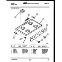 Tappan 30-1049-00-04 cooktop parts diagram