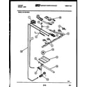 Tappan 30-1049-00-04 burner, manifold and gas control diagram