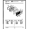 Tappan 30-6239-23-04 door parts diagram