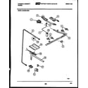 Tappan 30-6239-23-04 burner, manifold and gas control diagram
