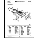 Tappan 30-3350-00-02 broiler drawer parts diagram