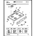Tappan 32-1009-00-05 cooktop parts diagram