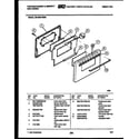 Tappan 36-6262-00-09 door parts diagram