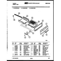 Tappan 30-2549-23-06 broiler drawer parts diagram