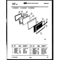 Tappan 30-2549-23-06 door parts diagram