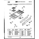 Tappan 30-3349-00-05 cooktop parts diagram