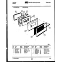 Tappan 30-3349-00-05 door parts diagram