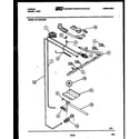 Tappan 30-1049-23-05 burner, manifold and gas control diagram