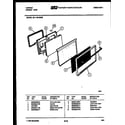 Tappan 30-1149-23-05 door parts diagram