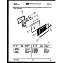 Tappan 30-3859-00-04 door parts diagram